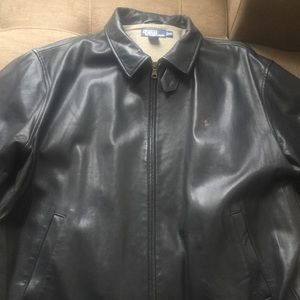Ralph Lauren leather Jacket.